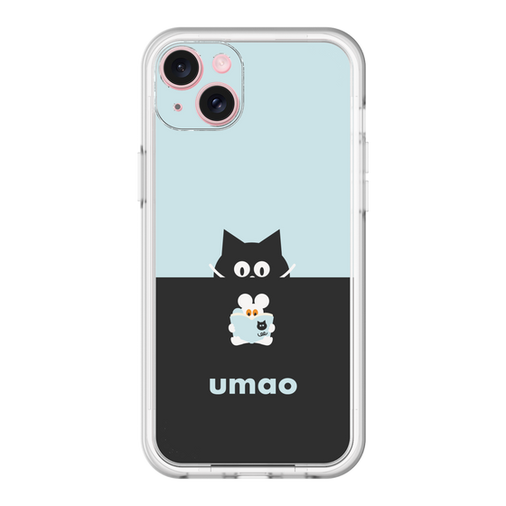スリムプロテクションプレミアムケース［ umao - ねことねずみ ］