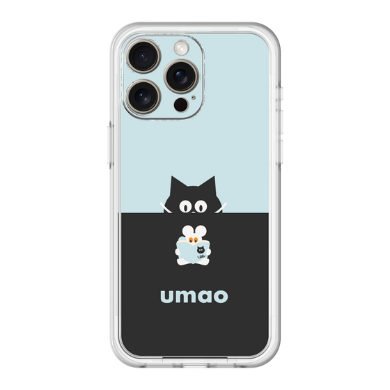 スリムプロテクションプレミアムケース［ umao - ねことねずみ ］