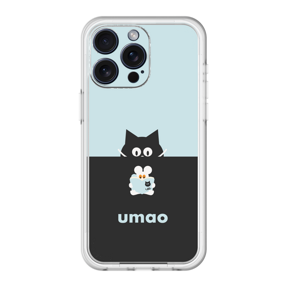 スリムプロテクションプレミアムケース［ umao - ねことねずみ ］