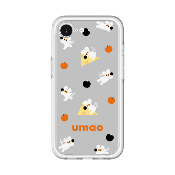 スリムプロテクションプレミアムケース［ umao - ねずみとりんご ］