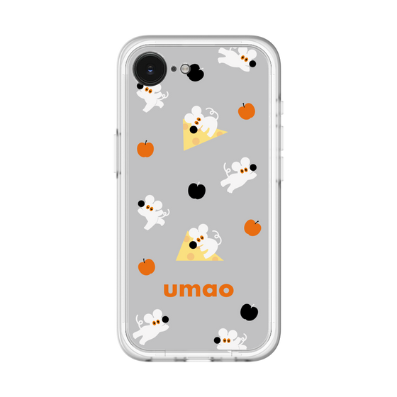 スリムプロテクションプレミアムケース［ umao - ねずみとりんご ］