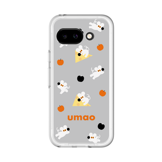 スリムプロテクションプレミアムケース［ umao - ねずみとりんご ］