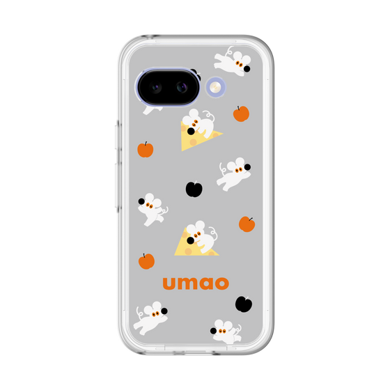 スリムプロテクションプレミアムケース［ umao - ねずみとりんご ］