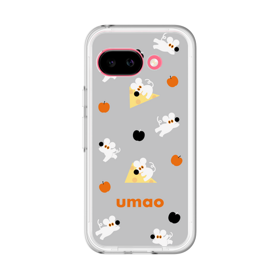 スリムプロテクションプレミアムケース［ umao - ねずみとりんご ］