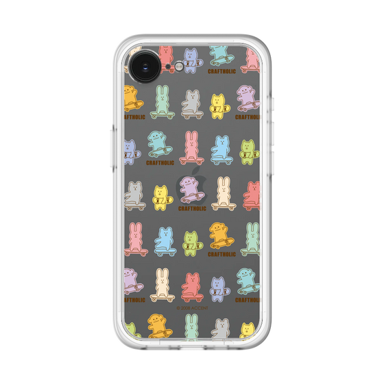 スリムプロテクションプレミアムケース［ CRAFTHOLIC - Skateboard ］
