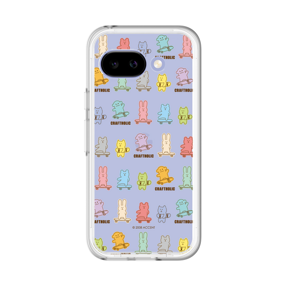 スリムプロテクションプレミアムケース［ CRAFTHOLIC - Skateboard ］