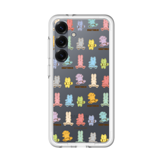 スリムプロテクションプレミアムケース［ CRAFTHOLIC - Skateboard ］