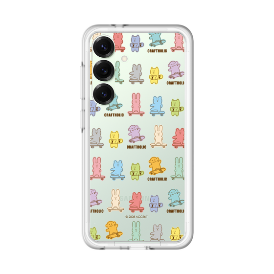 スリムプロテクションプレミアムケース［ CRAFTHOLIC - Skateboard ］