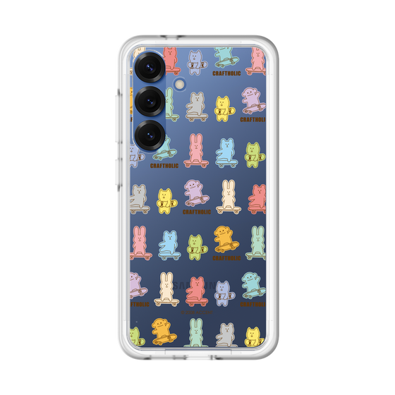 スリムプロテクションプレミアムケース［ CRAFTHOLIC - Skateboard ］