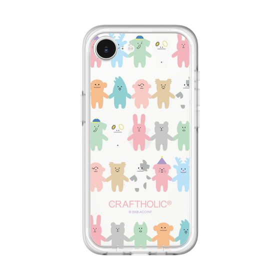 スリムプロテクションプレミアムケース［ CRAFTHOLIC - Friends ］