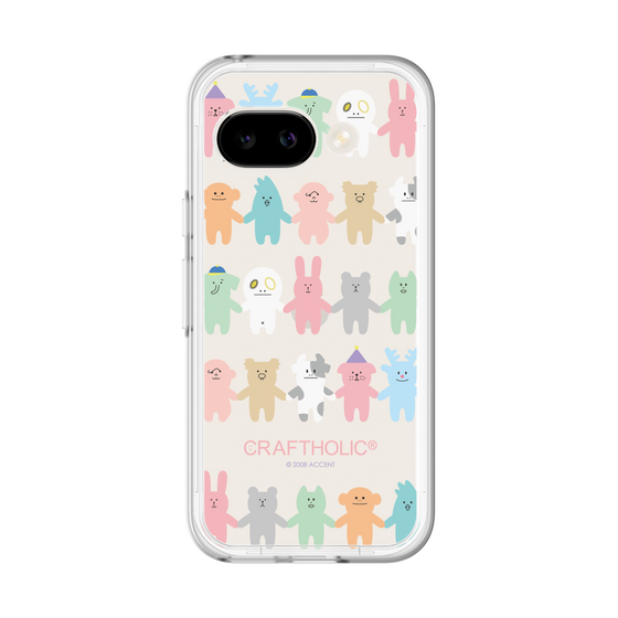 スリムプロテクションプレミアムケース［ CRAFTHOLIC - Friends ］