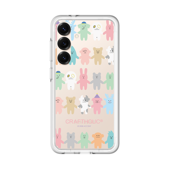 スリムプロテクションプレミアムケース［ CRAFTHOLIC - Friends ］
