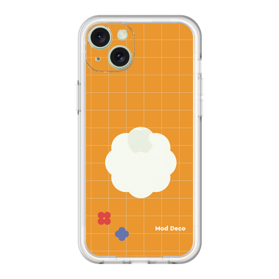 スリムプロテクションプレミアムケース［ Mod Deco - オリジナル - レトロオレンジ ］