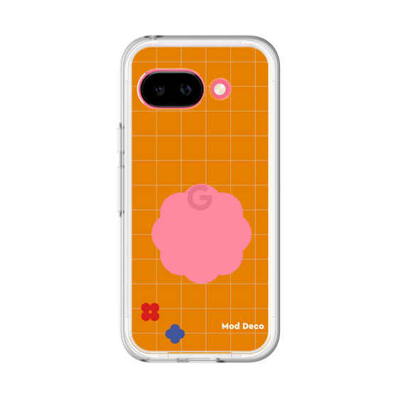 スリムプロテクションプレミアムケース［ Mod Deco - オリジナル - レトロオレンジ ］