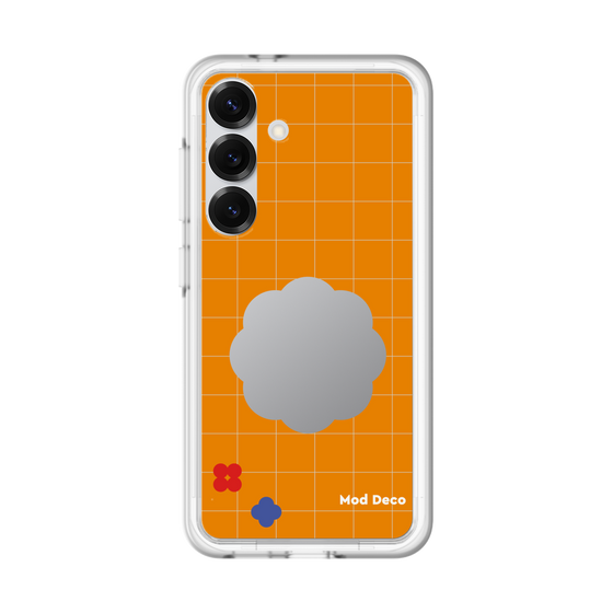 スリムプロテクションプレミアムケース［ Mod Deco - オリジナル - レトロオレンジ ］