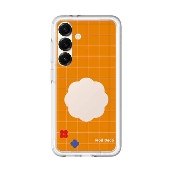 スリムプロテクションプレミアムケース［ Mod Deco - オリジナル - レトロオレンジ ］