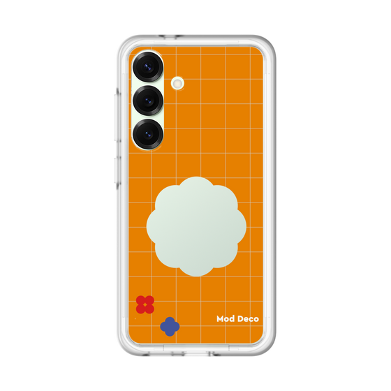 スリムプロテクションプレミアムケース［ Mod Deco - オリジナル - レトロオレンジ ］