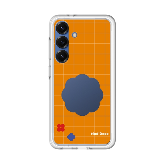 スリムプロテクションプレミアムケース［ Mod Deco - オリジナル - レトロオレンジ ］