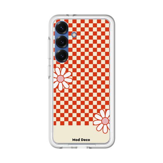 スリムプロテクションプレミアムケース［ Mod Deco - オリジナル - レトロフラワー ］
