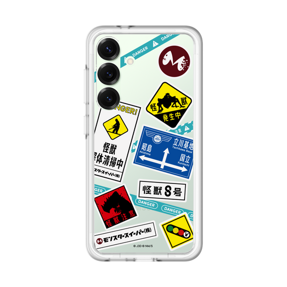 スリムプロテクションプレミアムケース［ 怪獣8号 - ステッカー - カラー ］