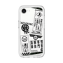 スリムプロテクションプレミアムケース［ 怪獣8号 - ステッカー - モノクロ ］