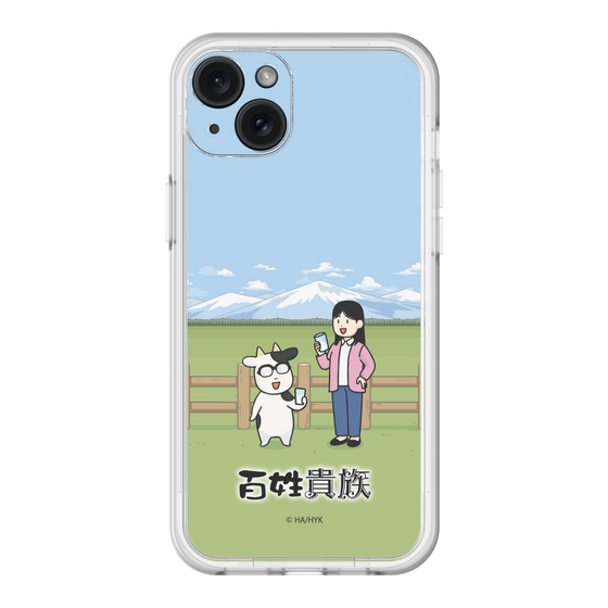 スリムプロテクションプレミアムケース［ 百姓貴族 - 荒川弘＆イシイさん ］