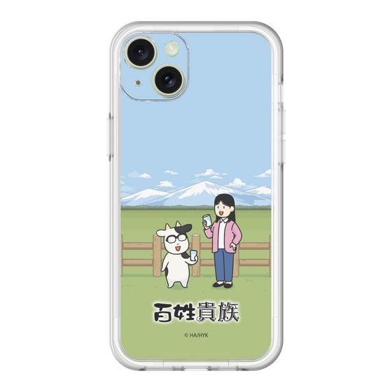 スリムプロテクションプレミアムケース［ 百姓貴族 - 荒川弘＆イシイさん ］
