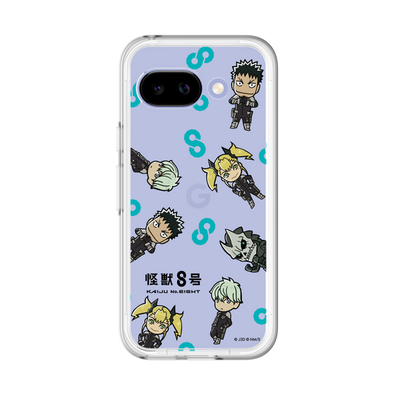 スリムプロテクションプレミアムケース［ 怪獣８号 - ミニキャラ - 総柄01 ］
