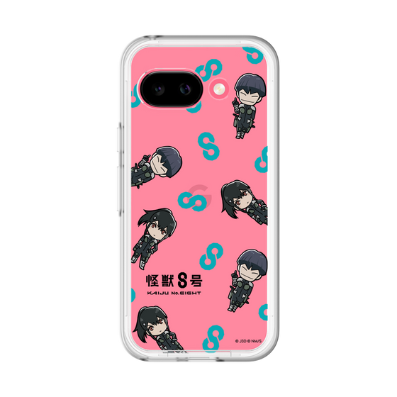 スリムプロテクションプレミアムケース［ 怪獣８号 - ミニキャラ - 総柄02 ］