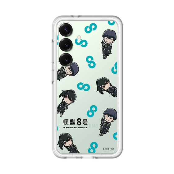 スリムプロテクションプレミアムケース［ 怪獣８号 - ミニキャラ - 総柄02 ］