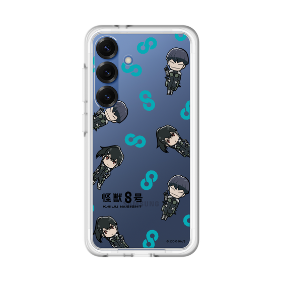 スリムプロテクションプレミアムケース［ 怪獣８号 - ミニキャラ - 総柄02 ］