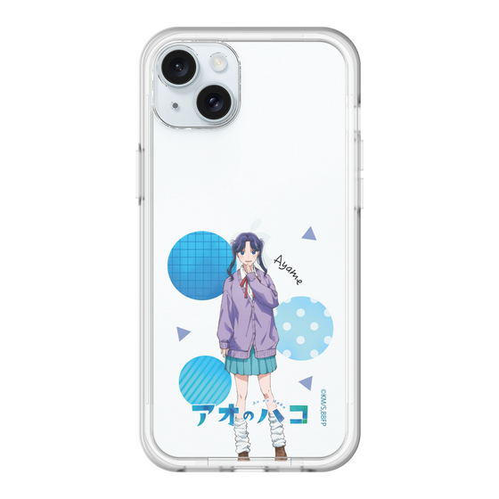 スリムプロテクションプレミアムケース［ アオのハコ - 守屋 菖蒲 ］