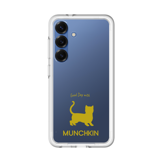 スリムプロテクションプレミアムケース［ &UCHINOCO - マンチカン ショートヘア ］