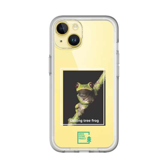 スリムプロテクションプレミアムケース［ Green Future Project - Gliding tree frog ］