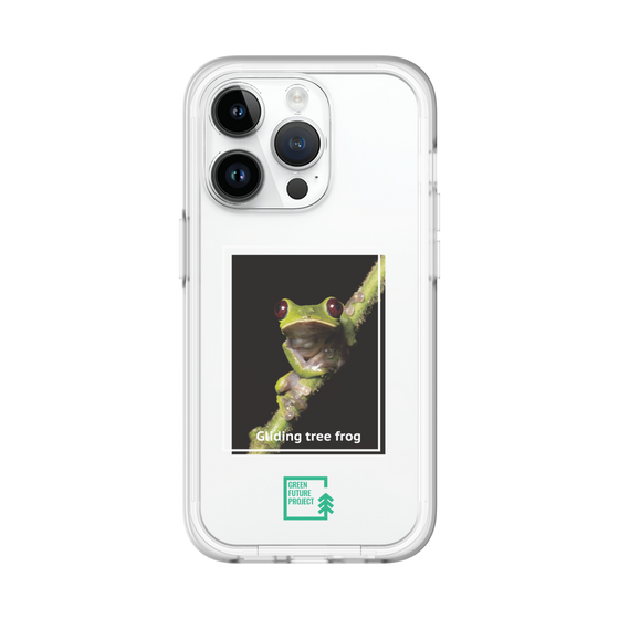 スリムプロテクションプレミアムケース［ Green Future Project - Gliding tree frog ］