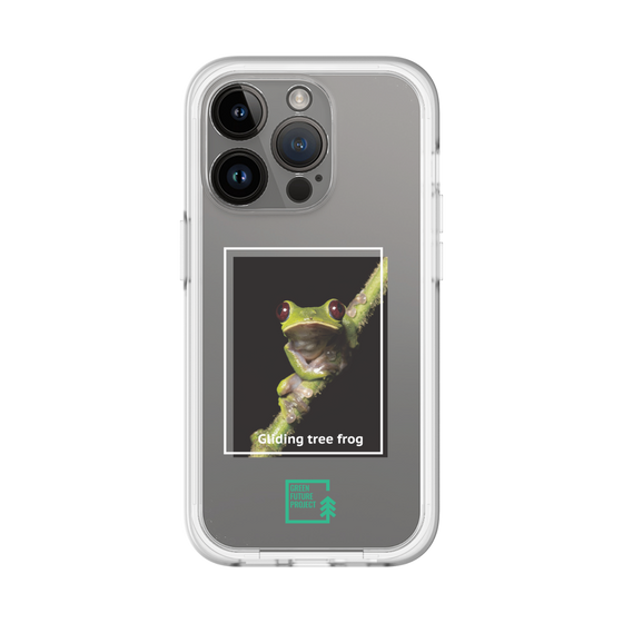 スリムプロテクションプレミアムケース［ Green Future Project - Gliding tree frog ］