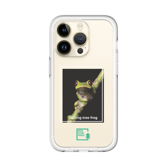 スリムプロテクションプレミアムケース［ Green Future Project - Gliding tree frog ］