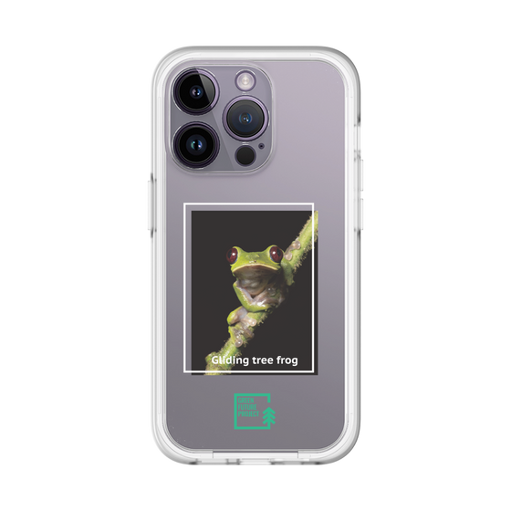 スリムプロテクションプレミアムケース［ Green Future Project - Gliding tree frog ］