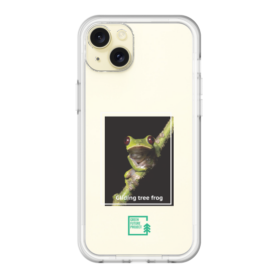 スリムプロテクションプレミアムケース［ Green Future Project - Gliding tree frog ］