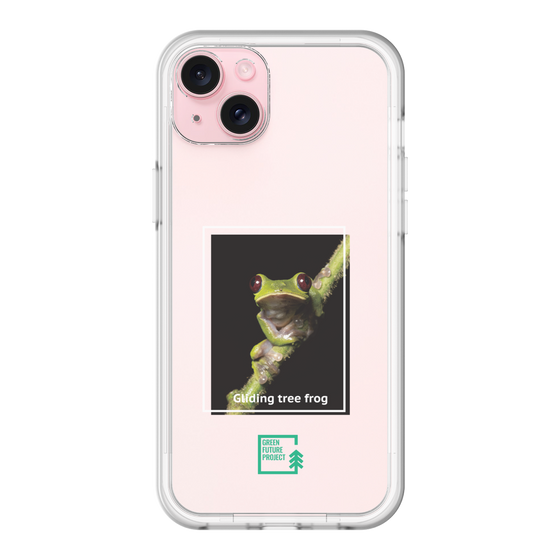 スリムプロテクションプレミアムケース［ Green Future Project - Gliding tree frog ］