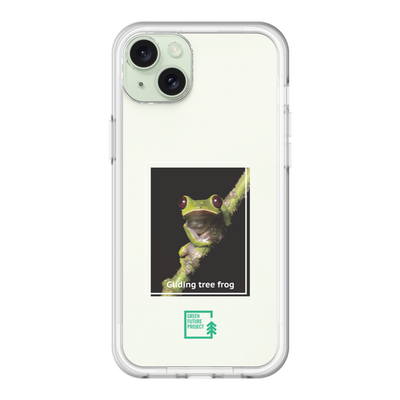 スリムプロテクションプレミアムケース［ Green Future Project - Gliding tree frog ］