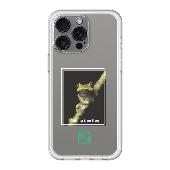 スリムプロテクションプレミアムケース［ Green Future Project - Gliding tree frog ］