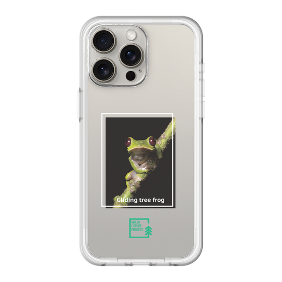 スリムプロテクションプレミアムケース［ Green Future Project - Gliding tree frog ］