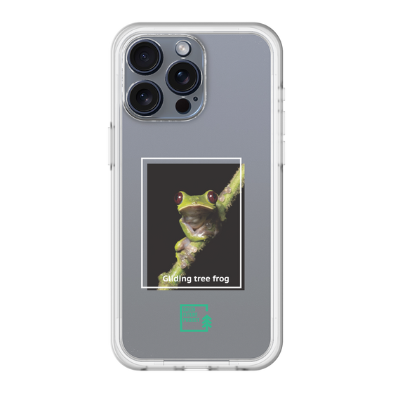 スリムプロテクションプレミアムケース［ Green Future Project - Gliding tree frog ］