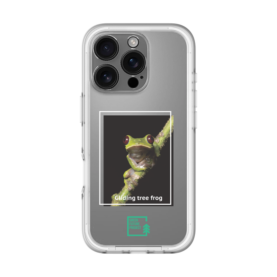 スリムプロテクションプレミアムケース［ Green Future Project - Gliding tree frog ］