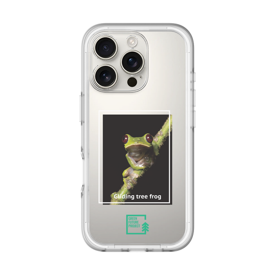 スリムプロテクションプレミアムケース［ Green Future Project - Gliding tree frog ］