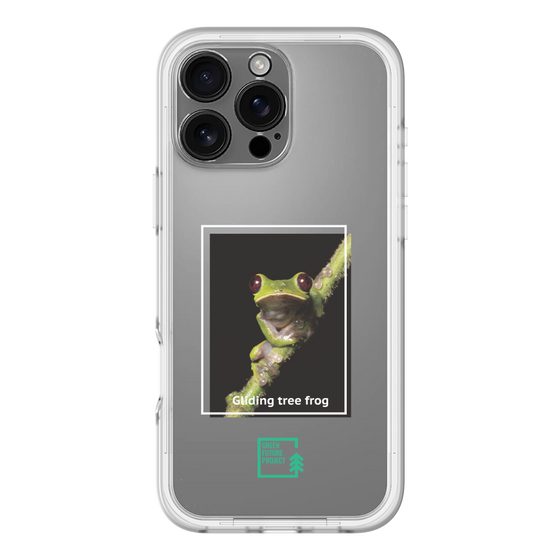 スリムプロテクションプレミアムケース［ Green Future Project - Gliding tree frog ］
