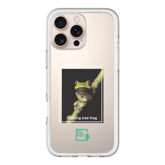 スリムプロテクションプレミアムケース［ Green Future Project - Gliding tree frog ］
