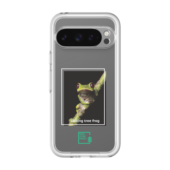 スリムプロテクションプレミアムケース［ Green Future Project - Gliding tree frog ］