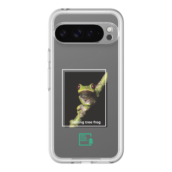 スリムプロテクションプレミアムケース［ Green Future Project - Gliding tree frog ］